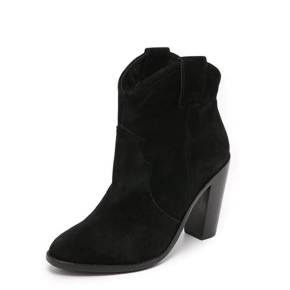 Joie Shoes - Joie ‘Monte’ Suede Western Style Bootie